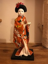 vintage japanese geisha doll