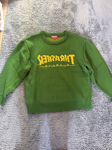 Supreme thrasher knit - thrasher,