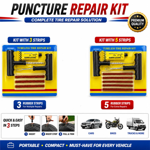 Tyre puncture repair - tool, kit