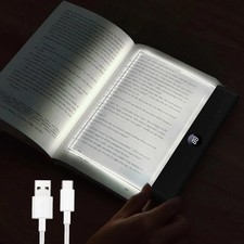 Book Light, Rechargeable Clear