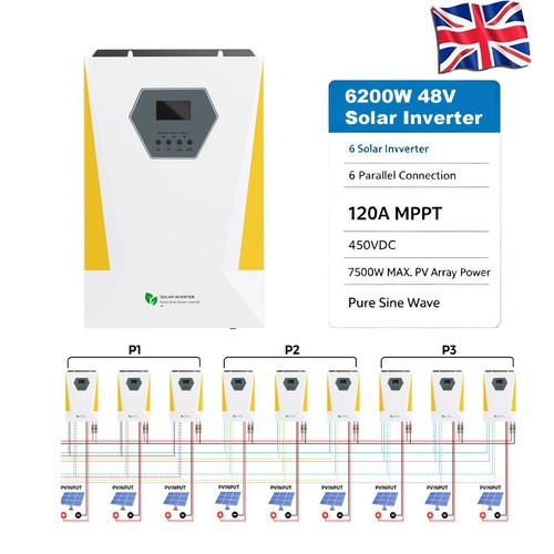 6200w 48v hybrid solar - 6200w,