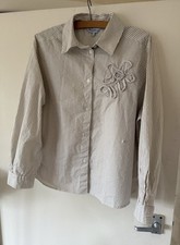 Penny Plain Ladies Beige/white