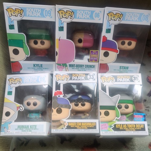 South park funko pops set - park,