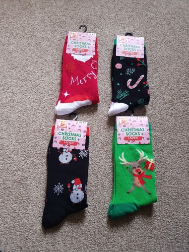 Ladies chistmas socks - ladies, socks,