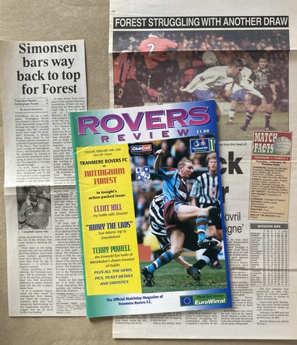 Tranmere rovers nottingham - v,