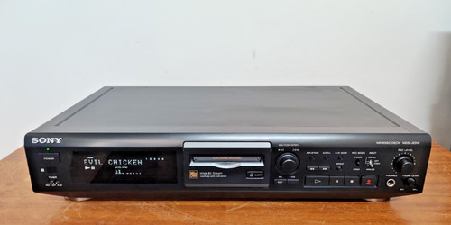 Sony mds je510 minidisc - sony, mds-je510