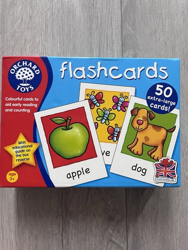 Orchard toys flash cards age - toys,