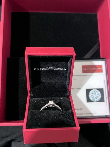 White gold ring 24ct the - white,