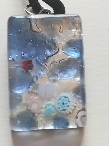 Murano glass necklace - murano,