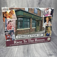 Coronation Street St. Race To The Rovers Trivia Board Game 50th Anniversary New