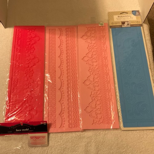 Cake decorating supplies - supplies, lace