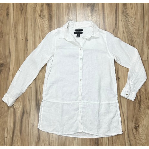 Tahari linen tunic - tahari,