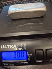 Aluminium ingot 300 - grams, made