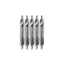 2.5MM CENTRE DRILLS X 5PCS HSS METALWORK DRILL 2.5-6MM METALWORKING LATHES