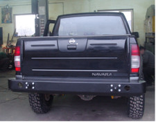 Rear steel bumper off - bumper, road