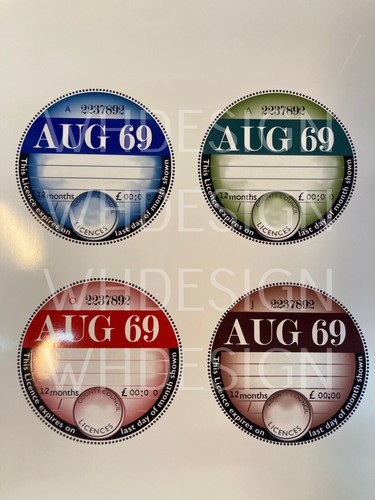 Vintage road tax - , disc
