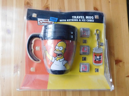 The simpsons travel mug with - the,