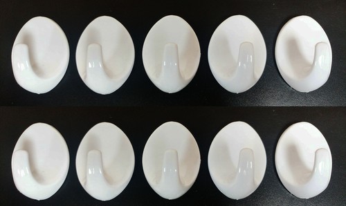 Self adhesive oval hooks - self,