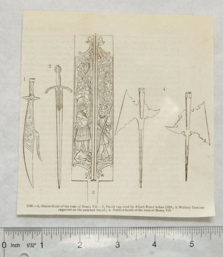 1860s engraving armour - engraving,