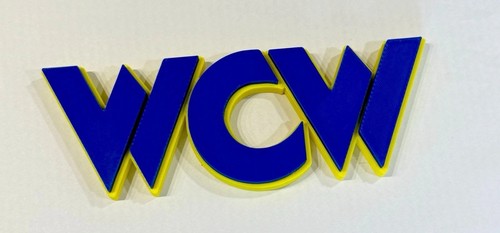 Wcw logo wrestling sign - logo,