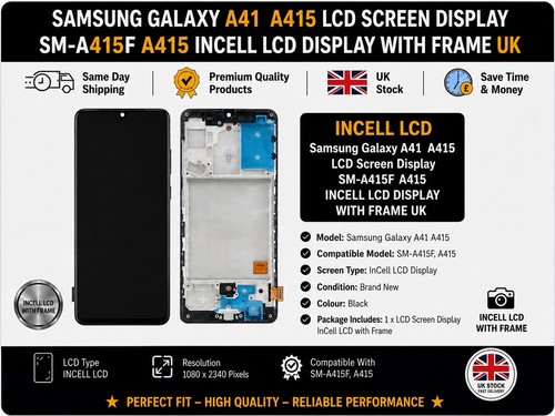 Samsung galaxy a41 a415 lcd - ,