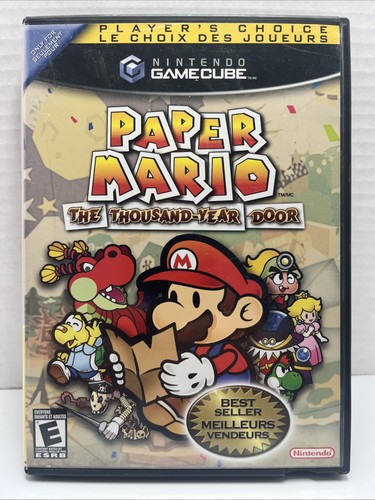 Gamecube paper mario - paper,