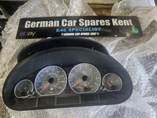 BMW E46 M3 speedometer/ clocks