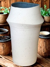 Ceramic Vase White Large