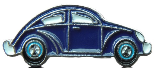 Beetle car pin badge brooch - badge,