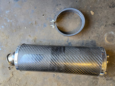 SUZUKI GSXR 600 750 K1 K2 K3 1000 K1 K2 K3 K4 CARBON FIBRE SILENCER PIPE EXHAUST