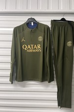 PSG Tracksuit Khaki Green  Set