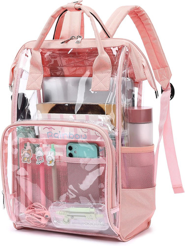 Heavy duty clear backpack for - heavy,