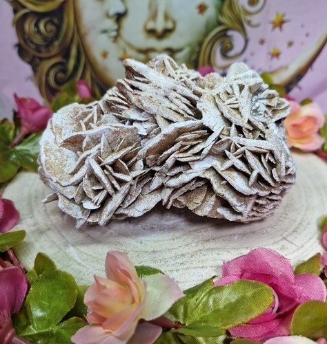 Desert rose selenite crystal - selenite,