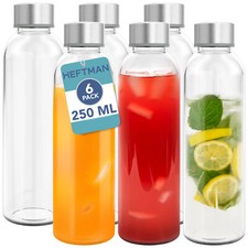 HEFTMAN Glass Bottles with