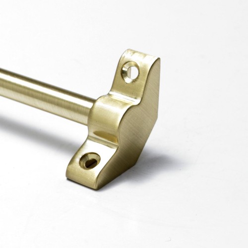 Satin brass stair rods - x,
