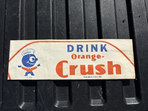 Vintage orange crush soda - soda, jerk