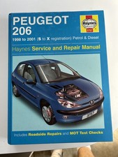 Peugeot 206 Haynes Manual 1998