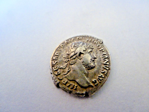 Roman empire hadrian silver - roman,