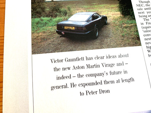 Aston martin virage 1980s - martin,