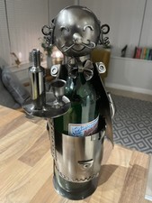 Handmade Metal Wine Bottle