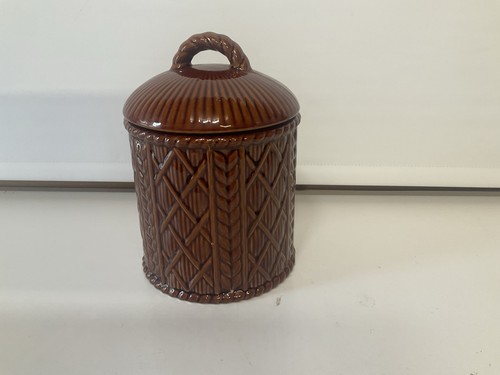 Brown gloss ceramic - ceramic, cookie
