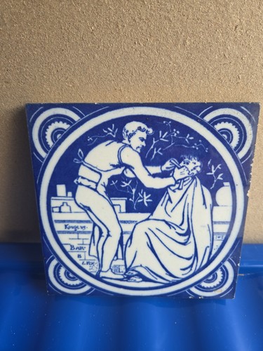 Minton blue and white - blue, art