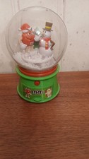 M&M's Musical/Light Up Snow Globe