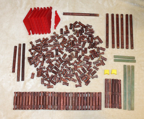 Lot vintage wood lincoln - of,