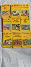 Woolworths Rupert Bear Books X 9
