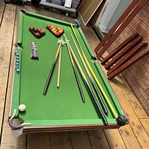 Pot black pool table - 8”,