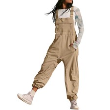 New Free People Movement Women Hot Shot Jumpsuit Playsuit Overalls With Pockets