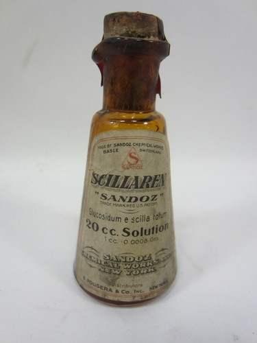 Antique sandoz scillaren - antique, "sandoz"