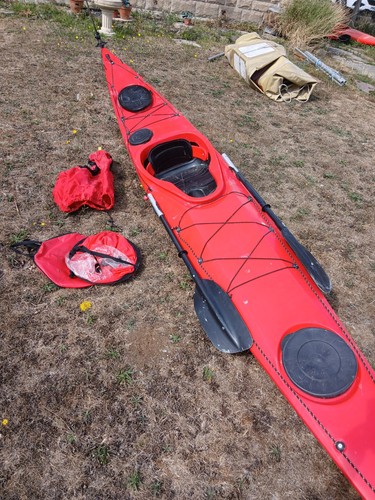 Touring sea kayak - sea,