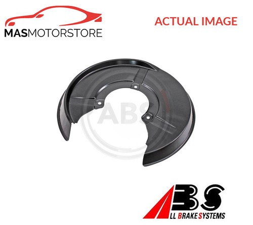 Splash panel brake - panel, disc